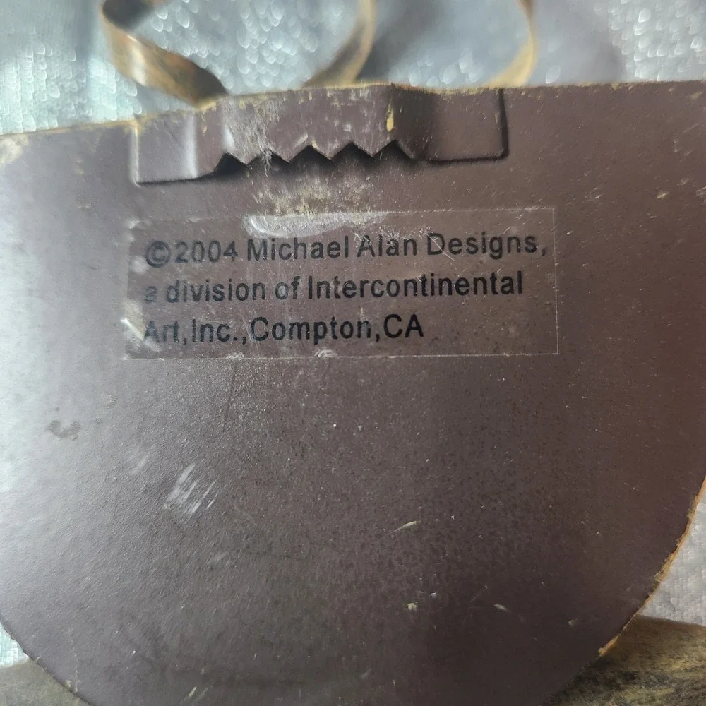 Michael Alan Designs 2004 Latte Cup Metal Wall Hook Rustic Coffee Cafe Decor